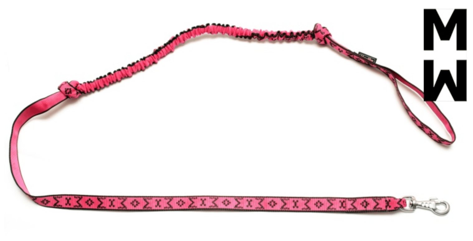 Lead with Built - in Bungee - SnowPaw Store - ManMat - Dog Collars, Leads, Belts